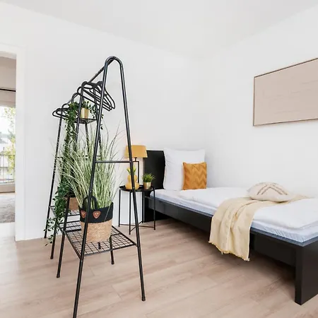 Apartment Kurzzeitglueck 24h Self Check-in Kr02 Krefeld