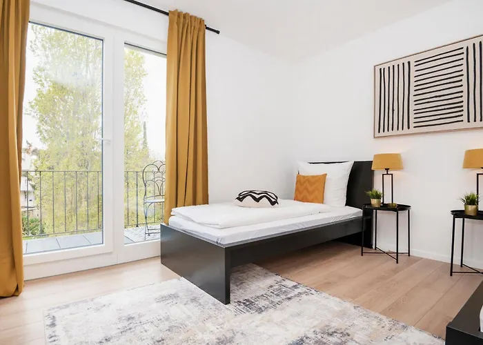 Kurzzeitglück 24h Self Check-in Kr02 Apartamento Krefeld